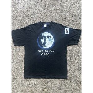 1999 Man On The Moon Andy Kaufman T Shirt Size XL Movie Jim Carrey Comedian Tee